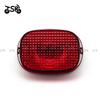 Tail Light Housing Brake Light Cover for Dyna Road King Electra Glide Classic Fat Boy Road Glide XL 883 XL 1200R Taillight Lens