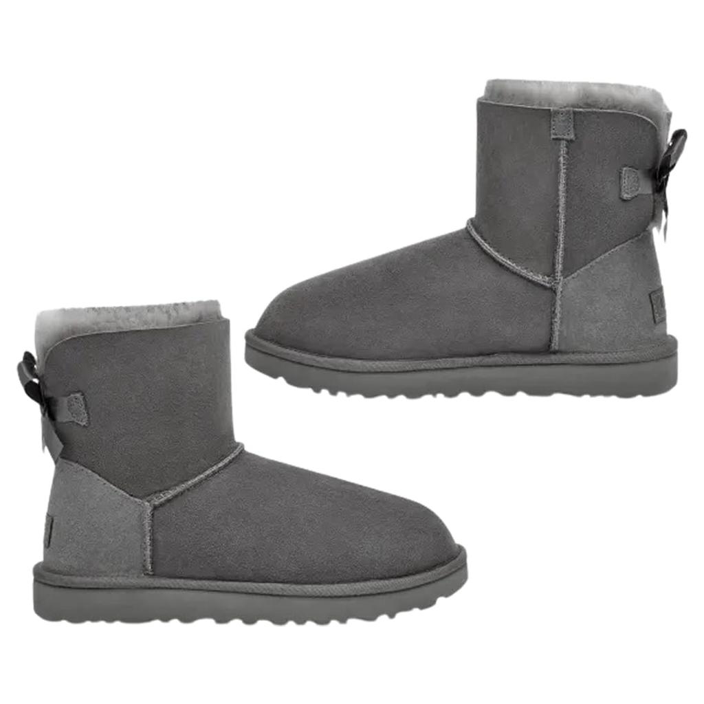 Boots Mini Bailey Bow II Ribbon MINI BAILEY BOW II 1016501 GREY US6 [UGG] Women's (23.0cm) [Used]