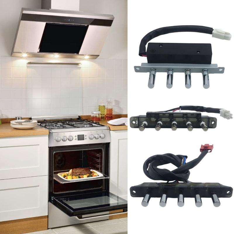 Range Hood Switch Button Kitchen Exhaust Fan Control Long Line Switch Hood Control Switch Replacement Switch for Kitchen