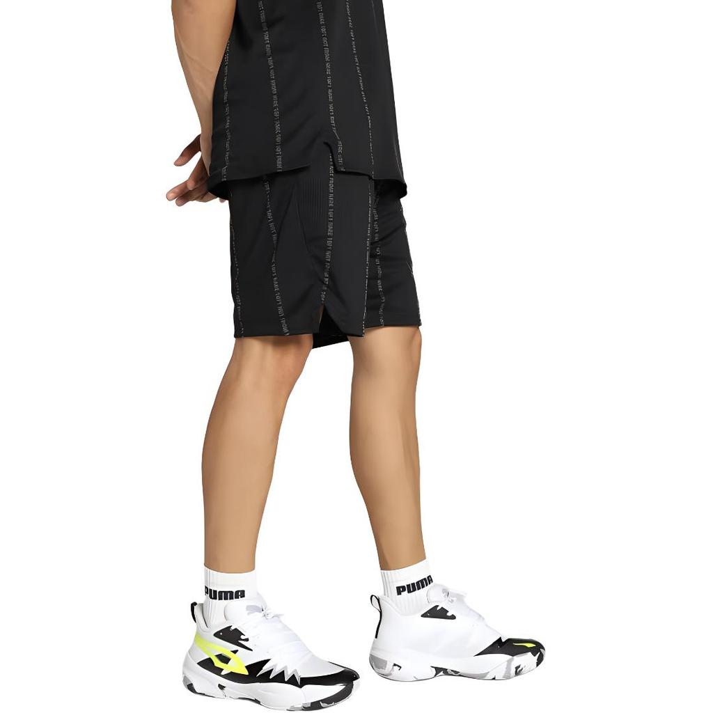Puma Melo Alwayz On Short Breathable Mid-Waist Drawstring Casual Shorts Men Bottoms Black 625995-01