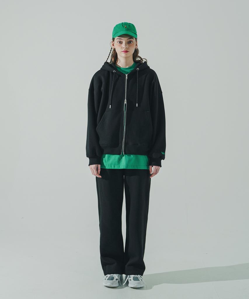 Wv Project Kani Hoodie Zip-Up Black Mjhd7627