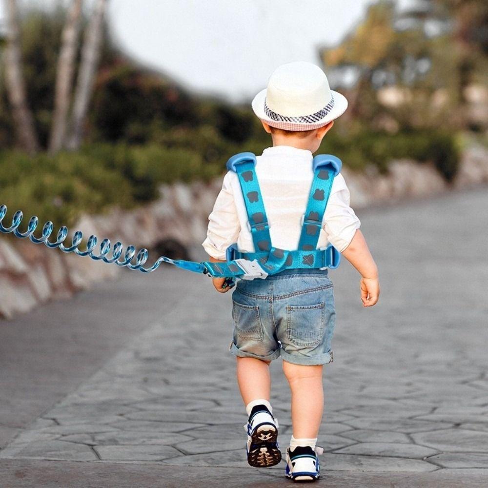 1.5/2/2.5m Child Anti Lost Wrist Link 2in1 Toddler Harness Leashes  For 1-10 Years Children