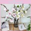 Magnolia Simulated Plants Wedding Hotel Restaurant Decoration Desktop Ornament