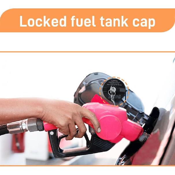 Locking Gas Cap, Fuel Tank Lock With Key, 77300-47020, 10504 Car Accessories Compatible With Toyota 4Runner, Chevy Camaro, Honda CRV, Infiniti