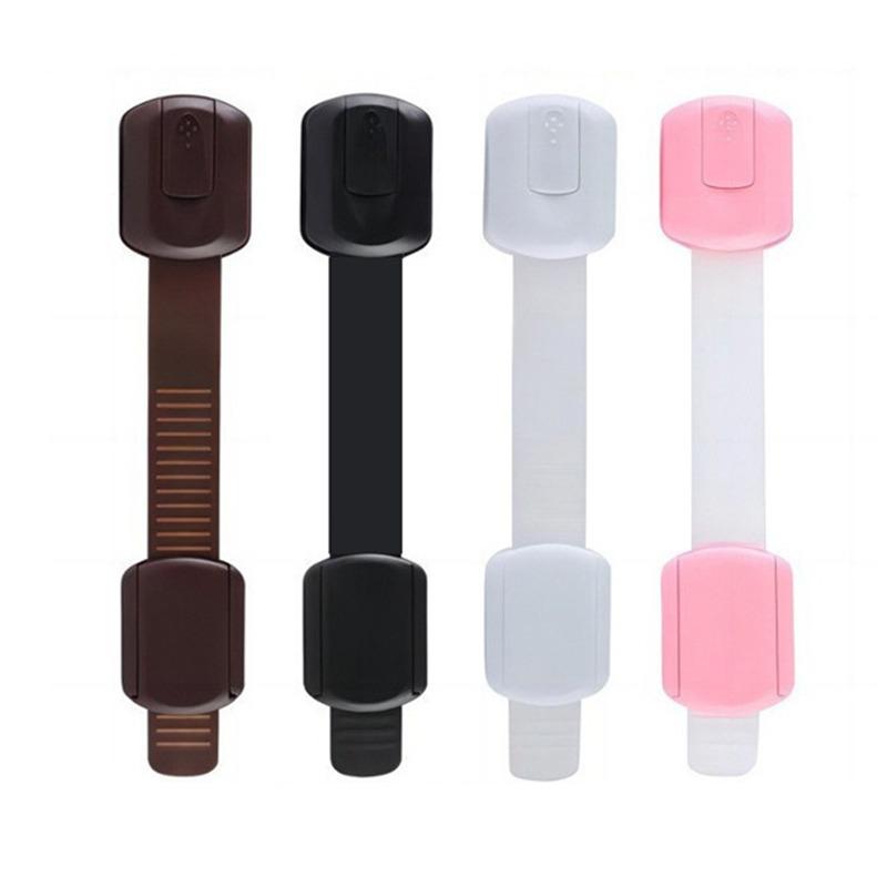 2PCS Child Safety Cabinet Lock Baby Proof Security Protector Drawer Door Cabinet Lock Plastic Protection Kids Safety Door Lock