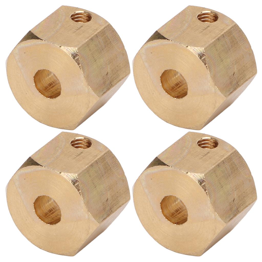 4pcs Set 12mm Hex Wheel Hub Extended Adapter for SCX10 90046 GN7 CC01 1 10 RC Cars9mm