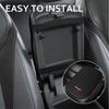 AABGC1 Car Center Console Decoration Armrest Box Mats Non-slip Fur Pad For Lexus IS250 RX400h EX300h RX450h Al20 CT200h IS300h ES300h