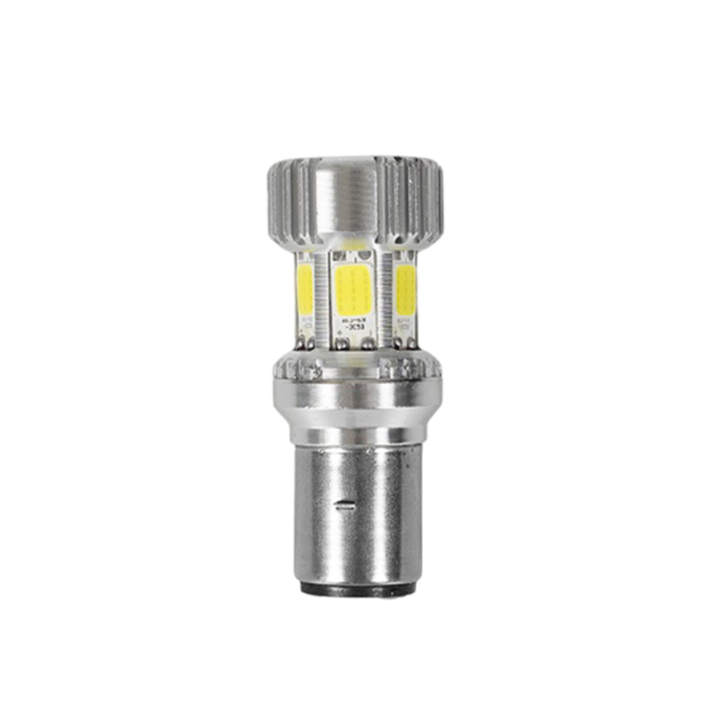 H4 BA20D Motorcycle LED Headlight Bulb Motorcycle Light Super Bright Lamp Scooter Motorbike DRL Lights Aluminium Alloy