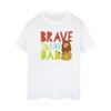 Disney Womens/Ladies The Lion King Brave Like Dad Cotton Boyfriend T-Shirt