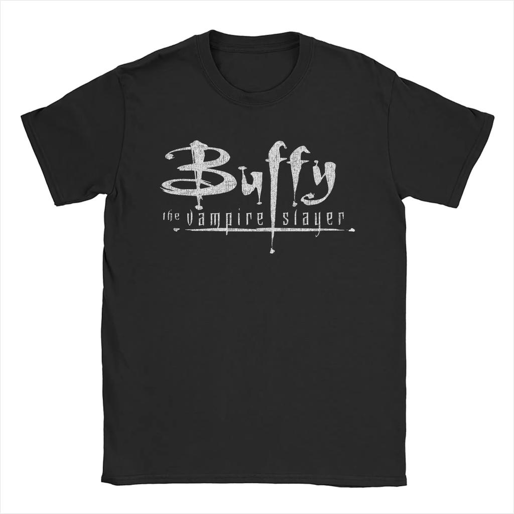 Buffys The Vampires Slayers Spike T Shirts Tee Womens Unisex Cotton Summer Harajuku Oversized Novelty Perfect for Buffys Lovers