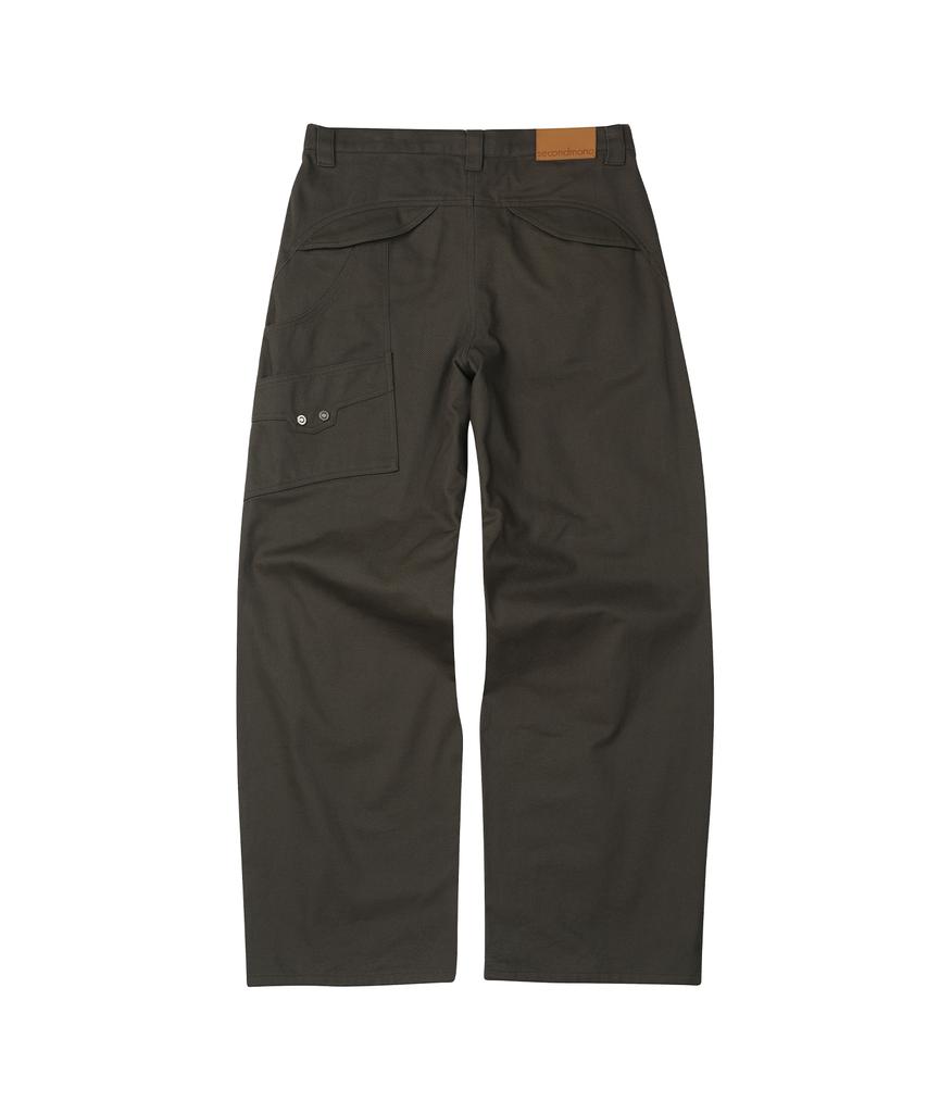Sekeonmonollogeu Cotton Bolt Work Pants [Dkhaki]_Sept081Dkhaki