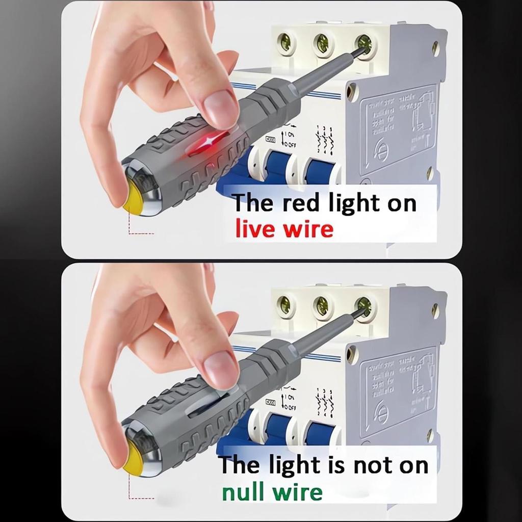 Screwdriver Electricity Detector 2-in-1 Voltage Test Pen Torque Magnetic Screwdriver Wire Tester Electrical Current Test Tool