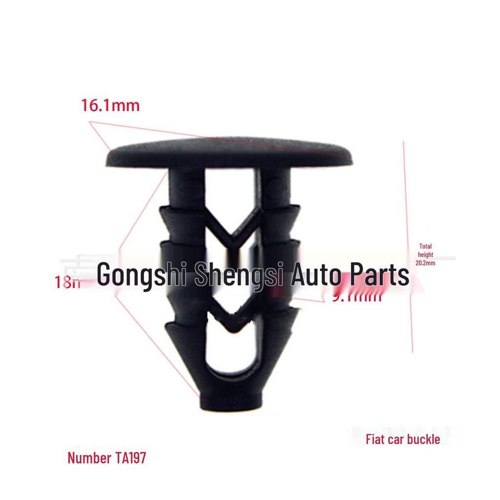 Universal Car Roof Trim Panel Rivet Clips - Heat Insulation & Lining Fixing Buckles