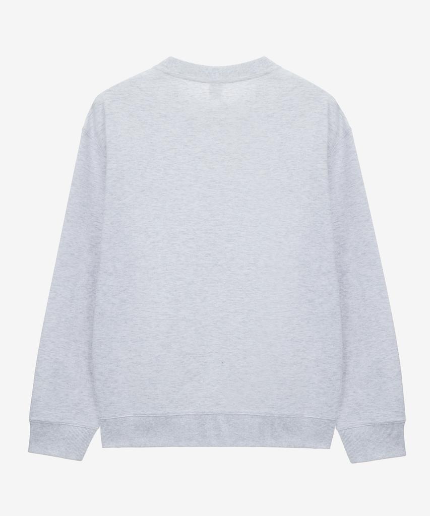 BASIC HOUSE Uni Basic Sweatshirt Light Gray Lyts0101