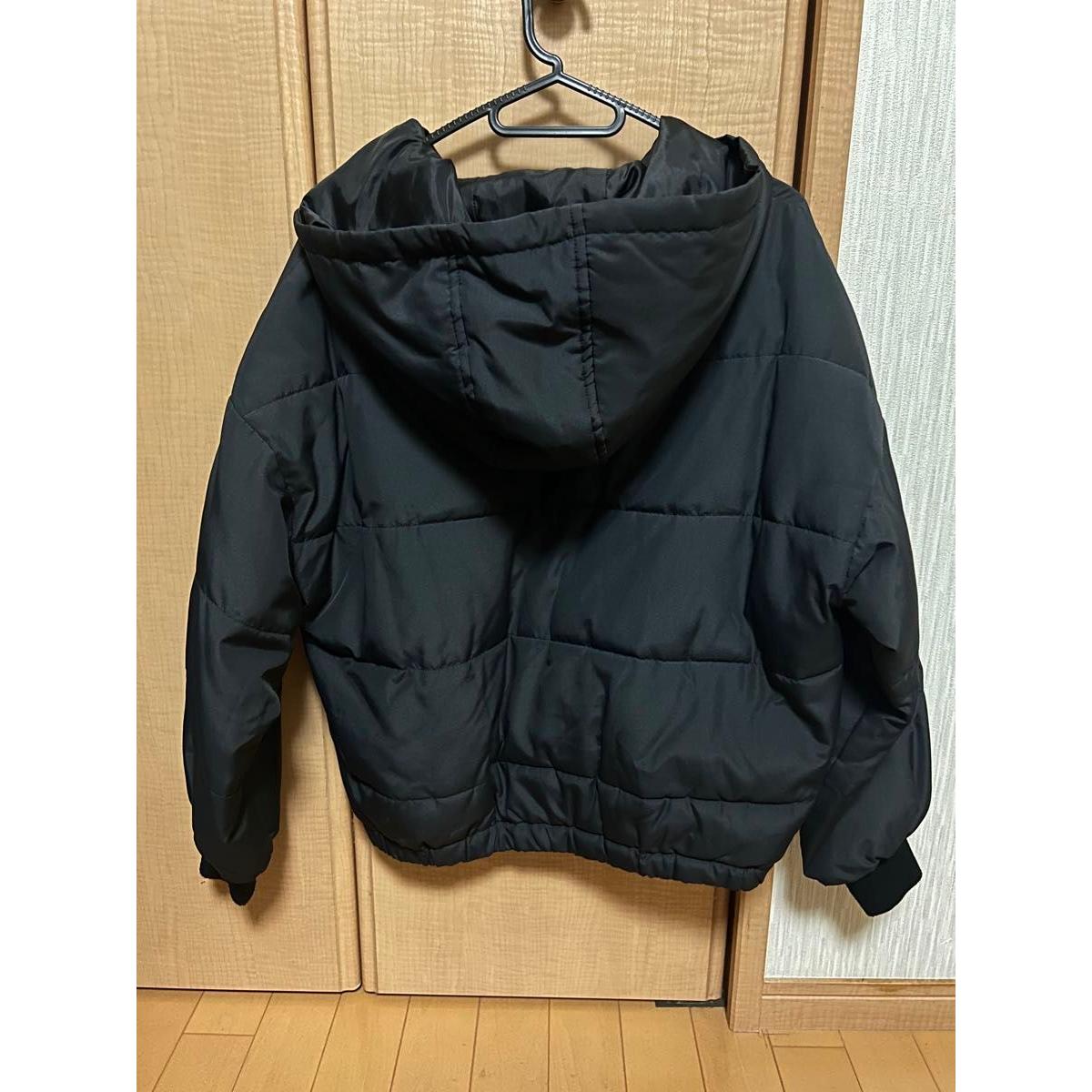 WEGO black down jacket outerwear size S