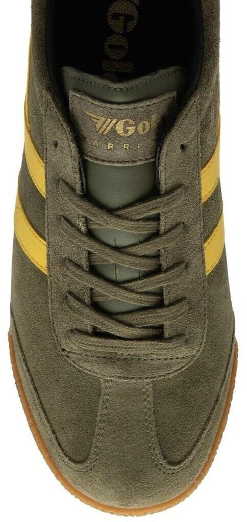 Gola Harrier Suede Sneakers (CMA192) Rhino/off-white/navy