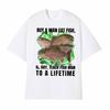 Buy A Unisex Eat Fish He Day Teach Fish Unisex Funny Meme Tshirt Unisex Women Oversized Trend T Shirts Summer Tops Cotton Casual T Shirt
