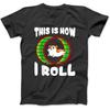 Cute & Funny This Is How I Roll Hamster T-Shirt, Sweatshirt, Hoodie for Men Women Kids Made In Canada Black