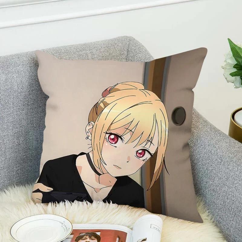 Pillowcases 40*40 Decor Marin Kitagawa Pillow Cases Decorative Cushion Covers for Pillows Pillowcase 45*45 Room Cushions Cover