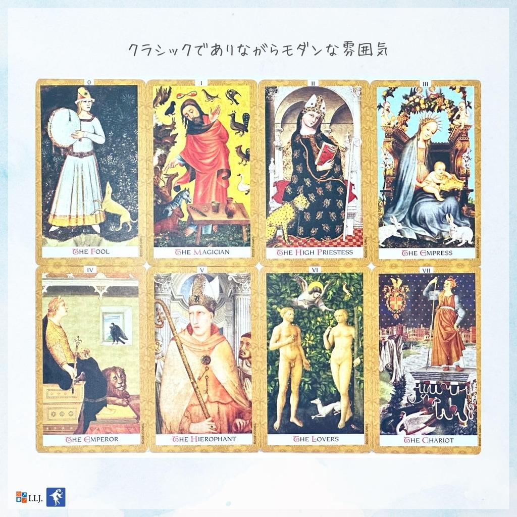 Golden Tarot Tarot Tarot Fortune with Japanese Authentic I.I.J. Cards, Telling, Instructions,