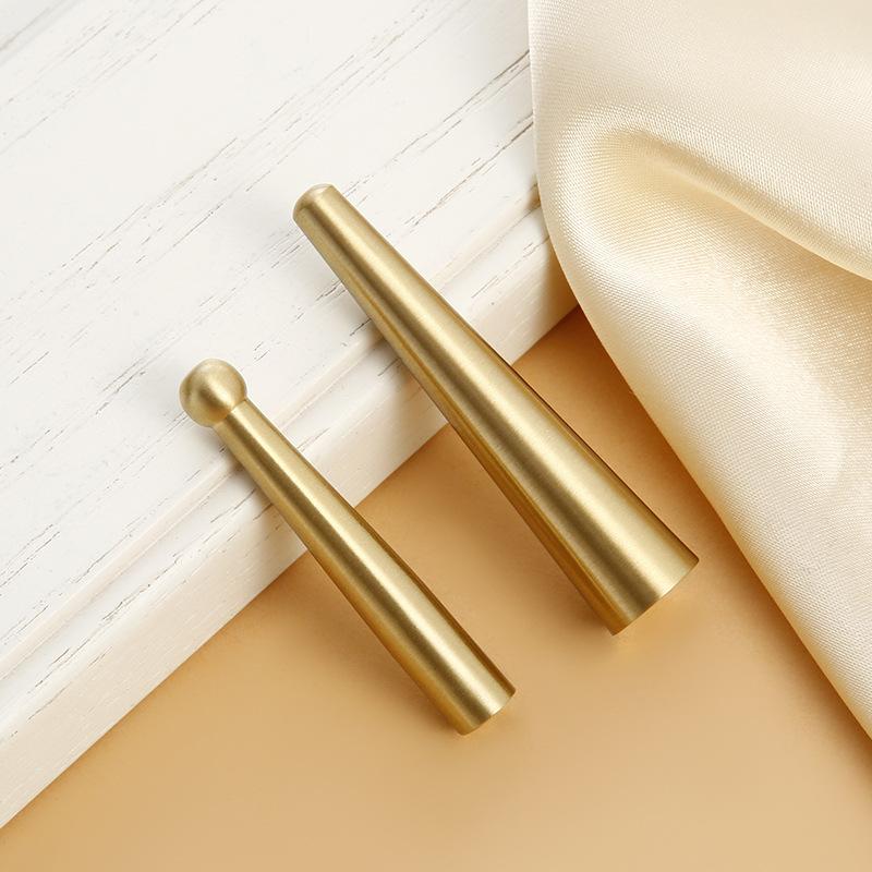 Brass Hook Brushed Robe Decoration Hook Wall Hanging Bathroom Kitchen Accessories Brass Clothes Rack Door Hooks Wholesale