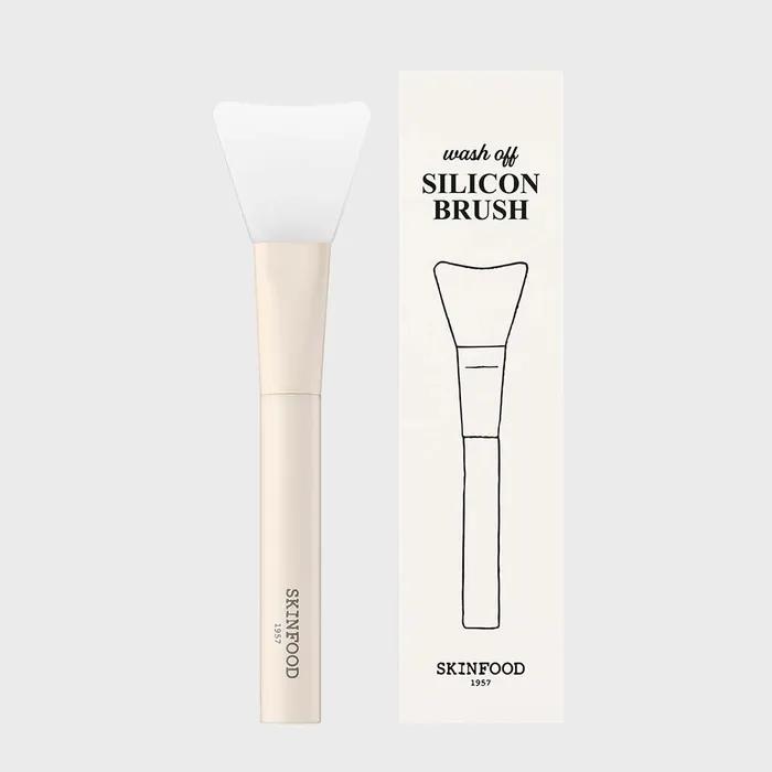 

Wash-off silicone brush