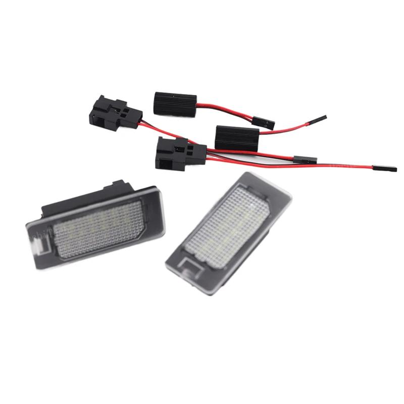 LED License Plate Light for Porsche Panamera 970 4D 2010-2016 Error Free Number Plate Lamp 8TO943021