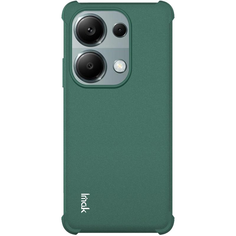 IMAK For Xiaomi Redmi Note 13 Pro 4G/Poco M6 Pro 4G Case Matte TPU Phone Cover Corners Fall Protection