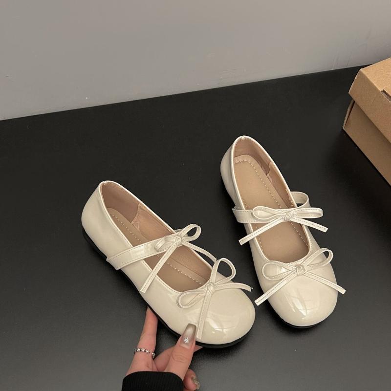 

Fashion Fashion Versatile Woman Shoes 2025 Autumn New Women Flat Bow Leather Shoe Simple Temperament Women s Mary Jane Shoes Zapatos 35
