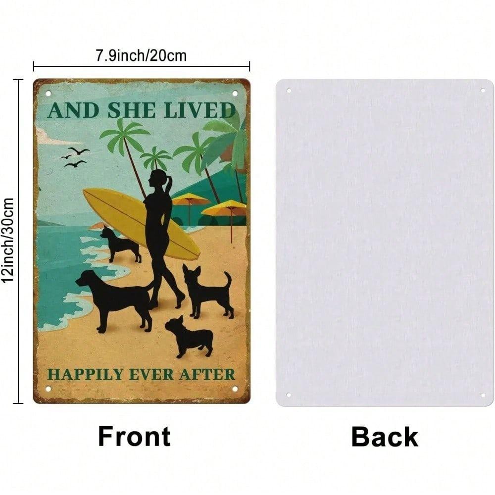 20x30cm Metal Tin Sign Retro Wall Art Home Decor