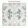 40pcs Green Plant Printed Party Paper Towel 33*33cm Tissue Eucalyptus Paper Napkins  Restaurants