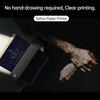 Tattoo Stencil Printer A4 Thermal Printer with 10pcs Transfer Paper Tattoo Transfer Support Bluetooth App for 107mm