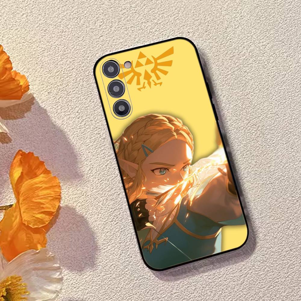 Spiel The Legend of Z-Zelda Prinzessin Handyhülle Für Samsung Galaxy A73,A72,A71,A70,A53,A52,A51,Weiche Silikon Schwarze Hülle