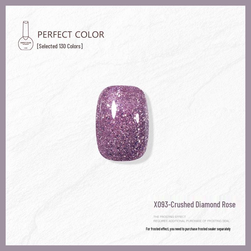 Nail Gel Polish: 130 New Nude & Bright Colors - Ice Translucent, Phototherapy, Glitter, Cat Eye Finish