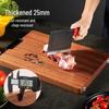 MAXCOOK Ebony Wood Cutting Board