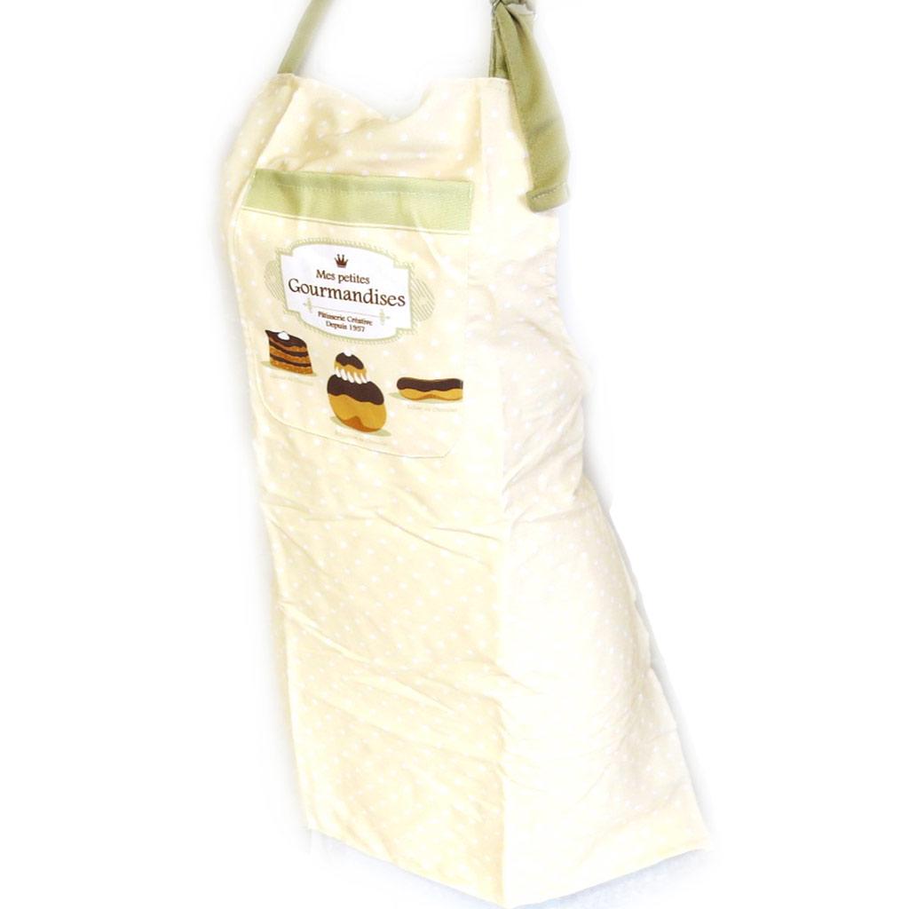 Les Trésors De Lily [M1460] - Küchenschürze 'Meine kleinen Leckereien' beige