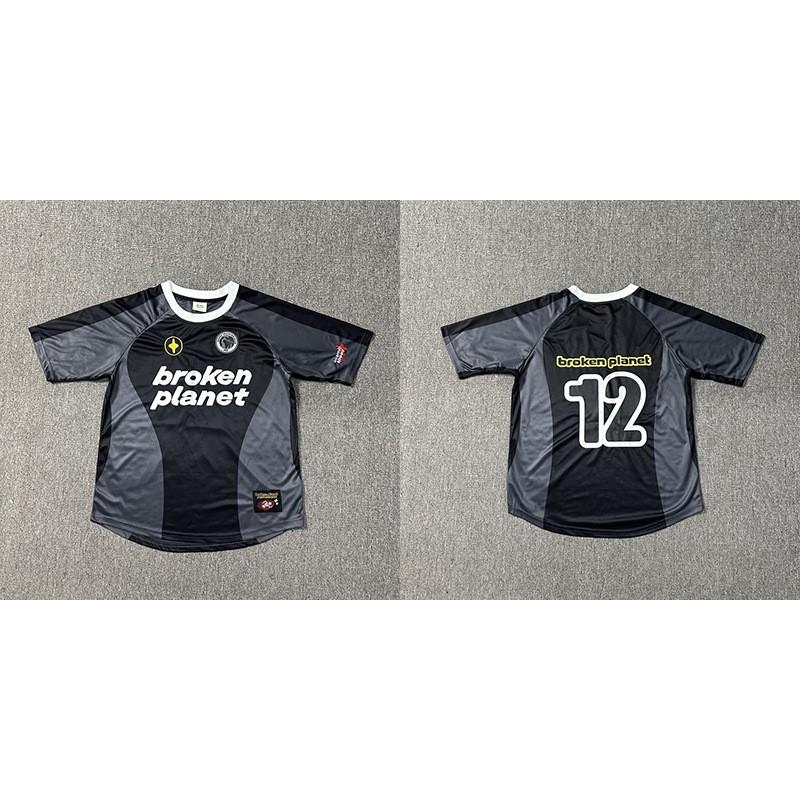 Bluza z kapturem z grafiką Broken Planet Męska Luźny krój Hip Hop Streetwear