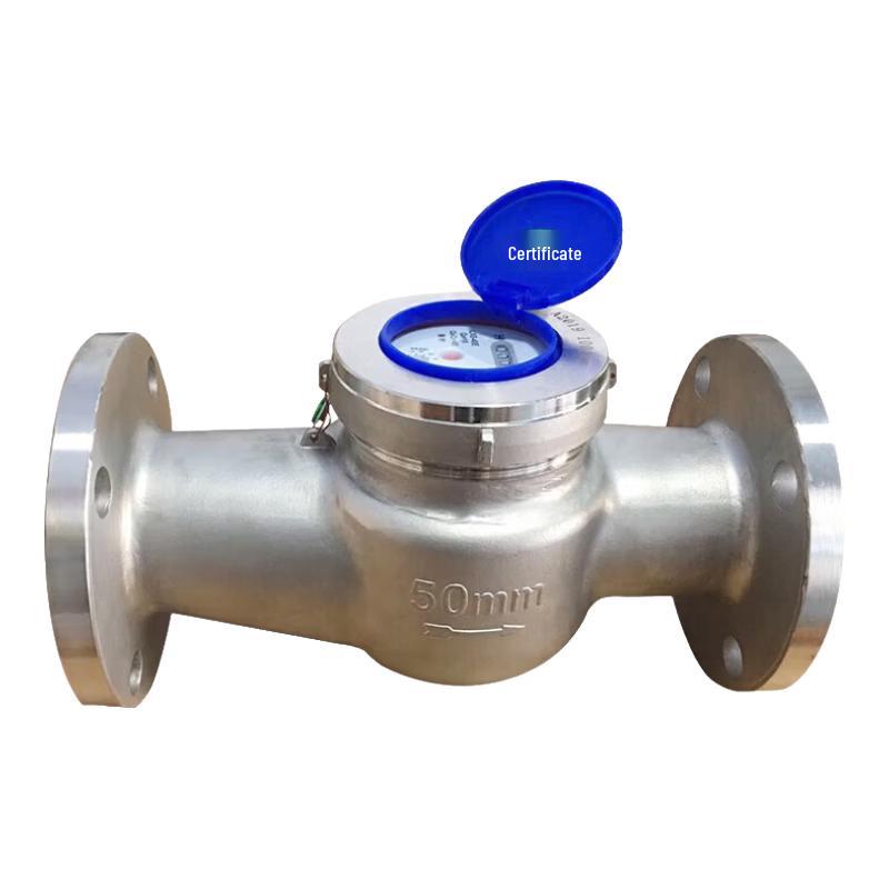 

Industrial Stainless Steel Detachable Dry Water Meter CN plug (adapter included)