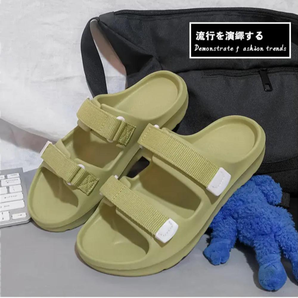 2025A Pair of Men's Slippers, Wear-Resistant, Sports, Soft-Soled, Comfortable, Outdoor Outer Wear, Men's Shoes, New Summer Shoes