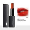 MYG Charm Magnetic Black Tube Lipstick: Moisturizing, Non-fading Earthy Tone In Dirty Orange Chocolate.