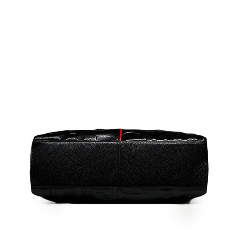 2025 New European & American Style Women's Genuine Leather Large Capacity Crossbody Shoulder Tote Bag