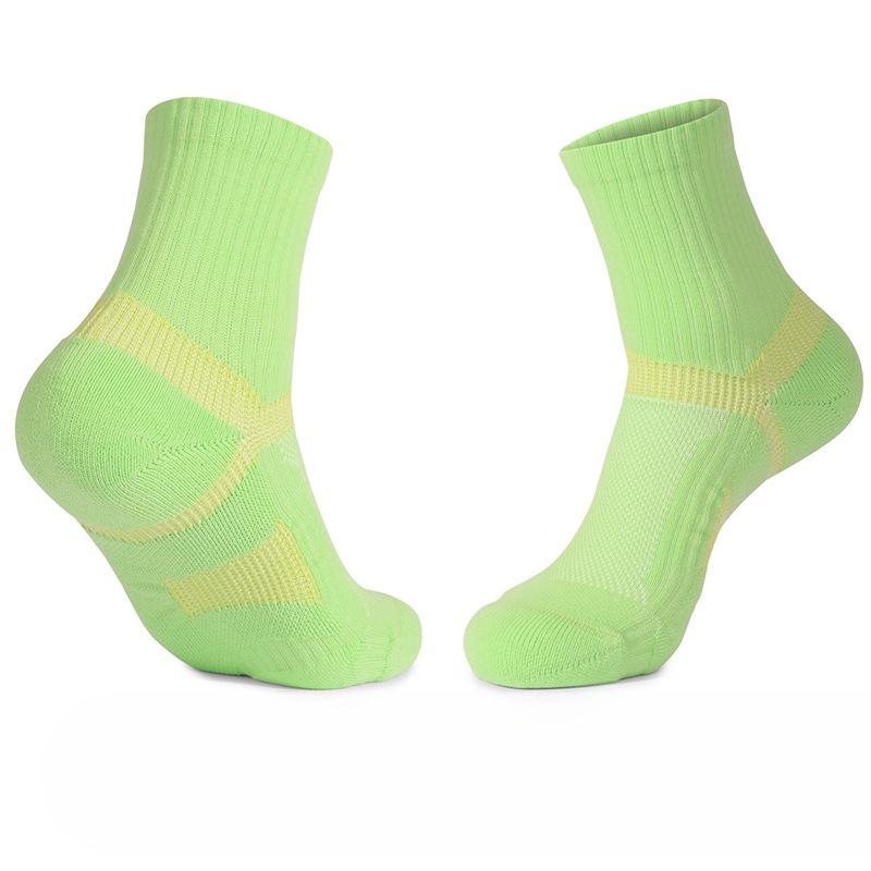 Women's Thick Hair Ring Professional Badminton Tennis Reinforced Arch Boneless Non Slip Tube Socks