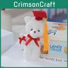 Cute Mini Teddy Bear Keychain Plush Toy Perfect Graduation Gift