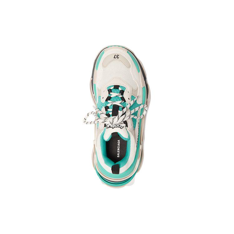 Balenciaga Triple S 'White Green' 2019 Women's 524039W09OH3005