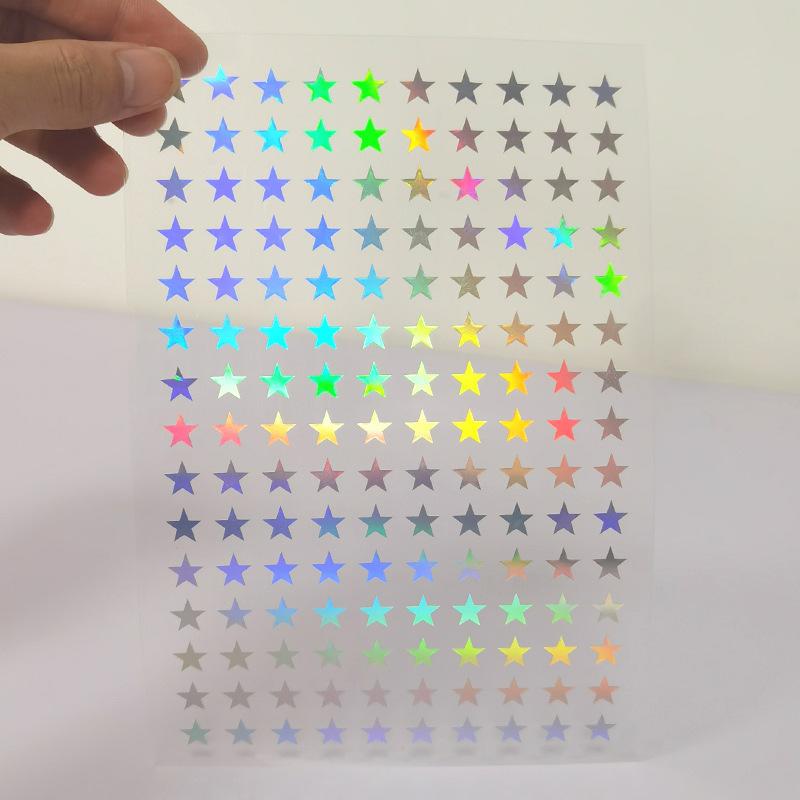 Crystal Love Star Sticker 3D Shiny Three-Dimensional Sticker Phone Notebook Diary DIY Decorative Scrapbook Sticker Girl Gift
