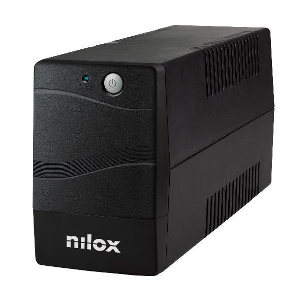 Groupe de continuité UPS - NILOX - NXGCLI12001X7V2 - 1200 VA - 840 W - Batterie 5 Ah