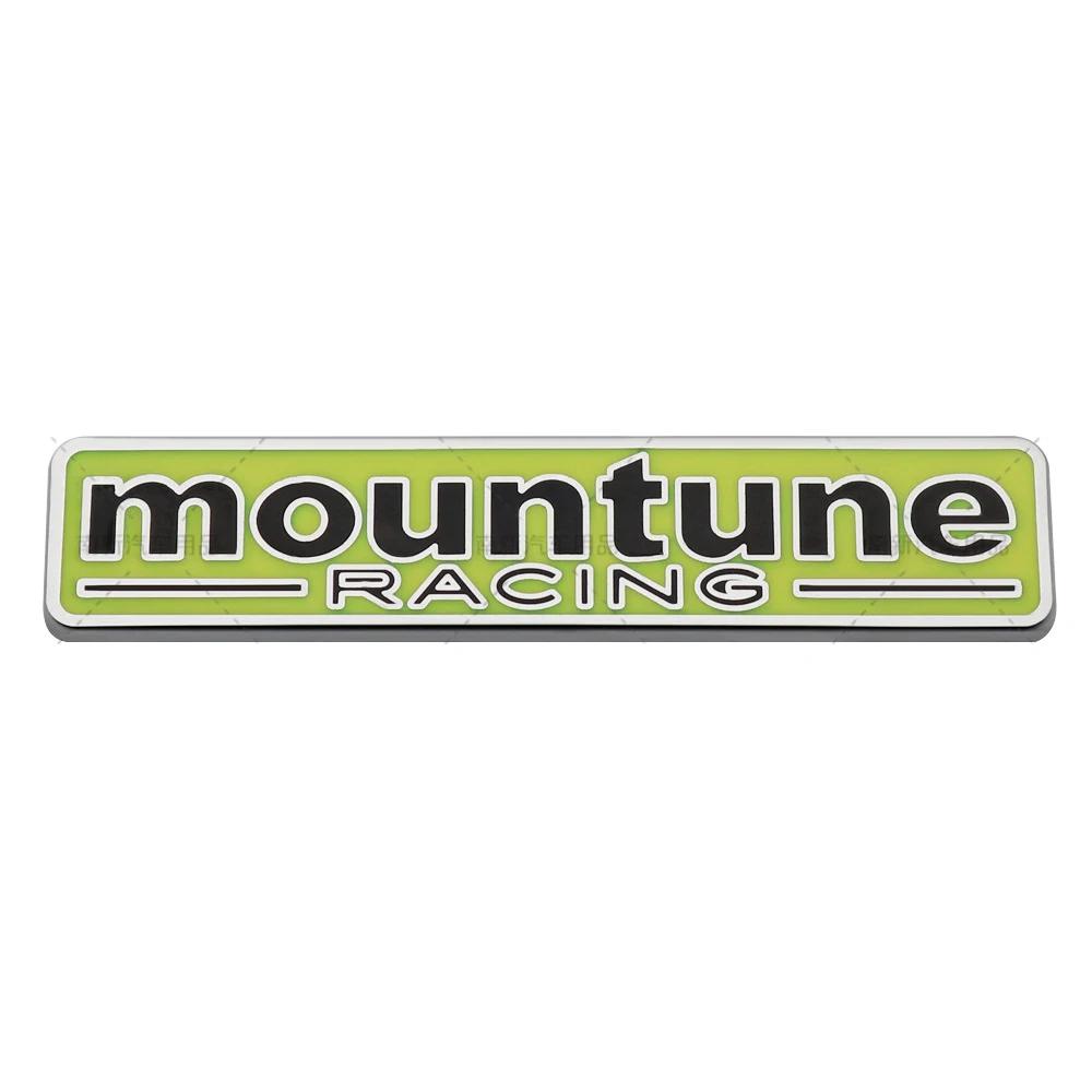 1Pc Metal Car Whole Body Side Rear Trunk Emblem Sticker for Mountune Logo Fiesta Focus Mondeo Ranger Mustang Ecosport Transit