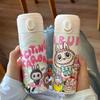 Annual Water Cup Cartoon Children's Food Grade 304 Stainless Steel Thermos Cup Water Cup