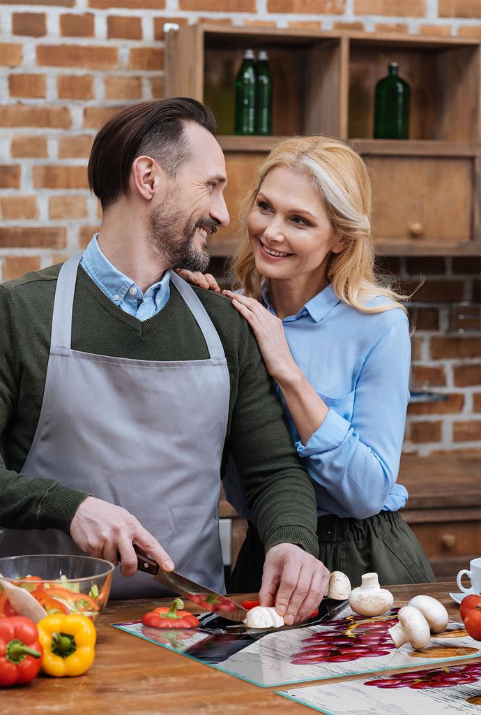 SZKLANA PŁYTA OCHRONNA NA KUCHENKĘ 70x52 WINOGRONO