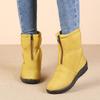 Colorful Fashion Winter Shoes Women Snow Boots Flat Non slip Waterproof Women Ankle Boots Warm